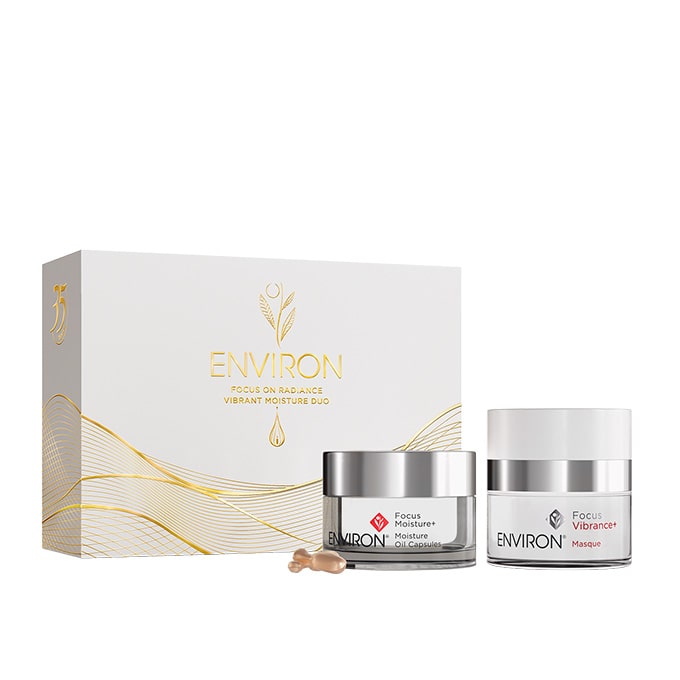 エンビロン【取扱店舗限定コフレ】【約5,400円お得】フォーカス オン ラディアンス ヴァイブラント モイスチャーデュオ