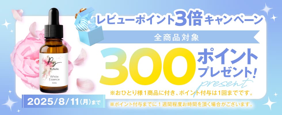全商品対象レビューポイント3倍キャンペーン